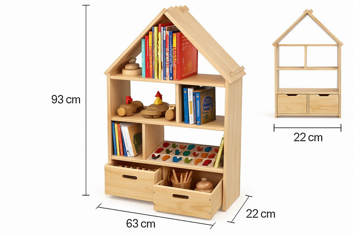 Wonder House Bookshelf
