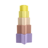 Stacking Stars 5 Pc Silicone Set