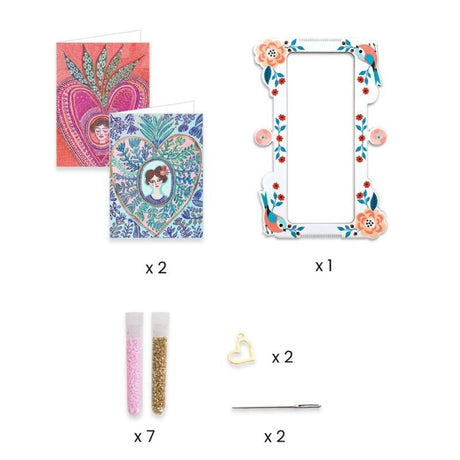 You & Me Miyuki & Hearts Beads Set