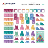 Connetix Pastel Creative Pack 104 pc