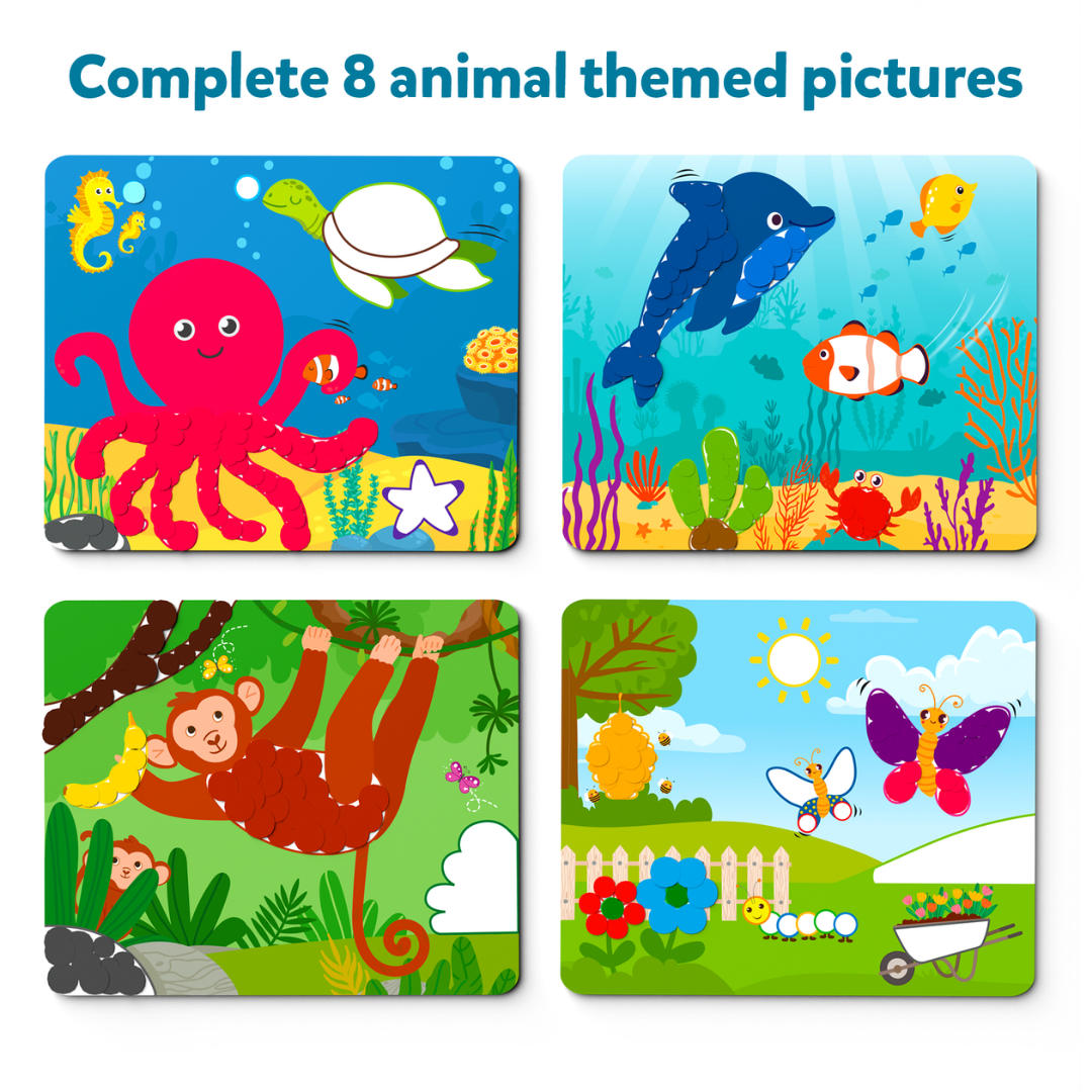 Dot It! Farm Wild & Underwater Animals