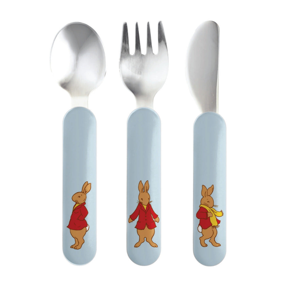 Bunnykins 3 Piece Cutlery Set - Blue