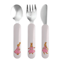 Bunnykins 3 Piece Cutlery Set - Pink