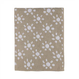 Chenille Blanket - Sunflower Taupe