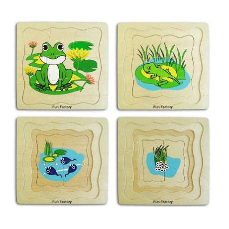 4 Layer Frog Puzzle-Educational Play-My Happy Helpers