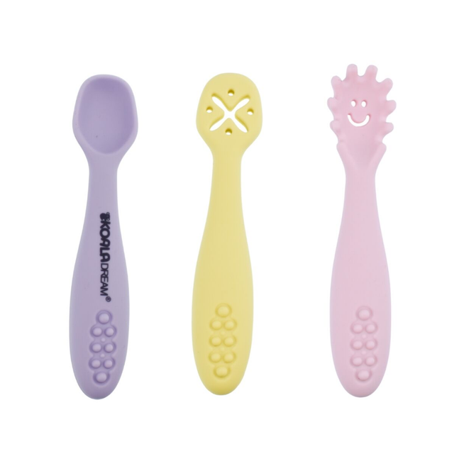 Sensory Silicone Licking Spoons - Assorted
