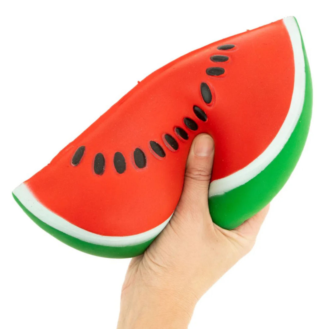 Close-up detail of the Keycraft The Big Squij Watermelon