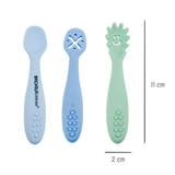 Sensory Silicone Licking Spoons - Assorted