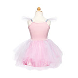 Pink Butterfly Dress & Headpiece Size 5-6