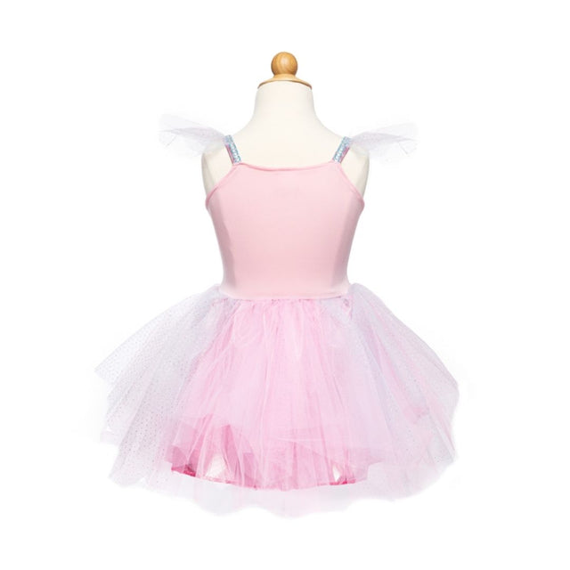 Pink Butterfly Dress & Headpiece Size 5-6