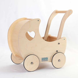 Sweet Doll Pram - Varnished Birch *Pre order Early October  2026