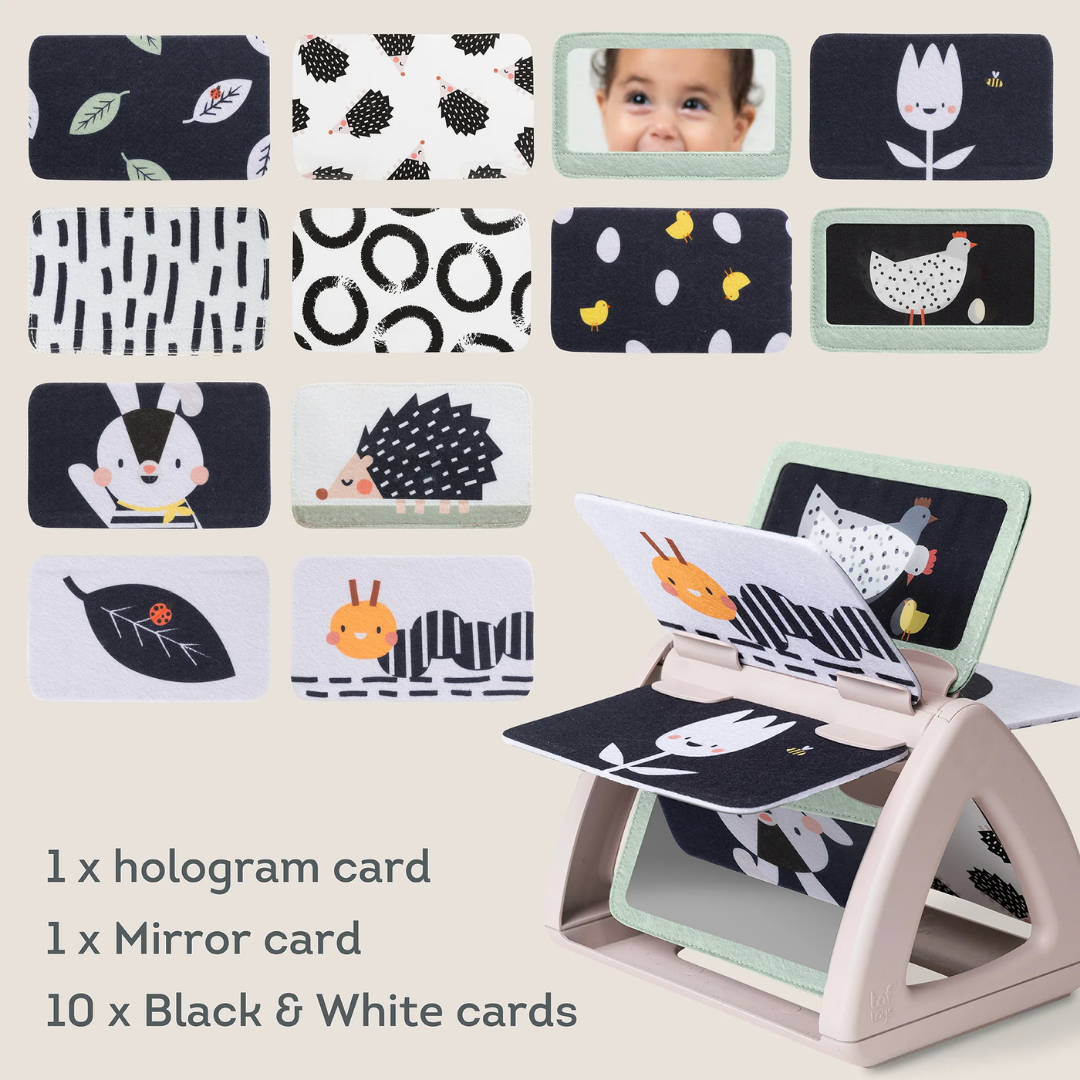 Black & White Spin Book