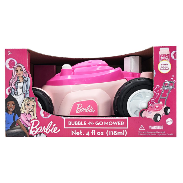 Barbie Bubble N Go Mower Combo