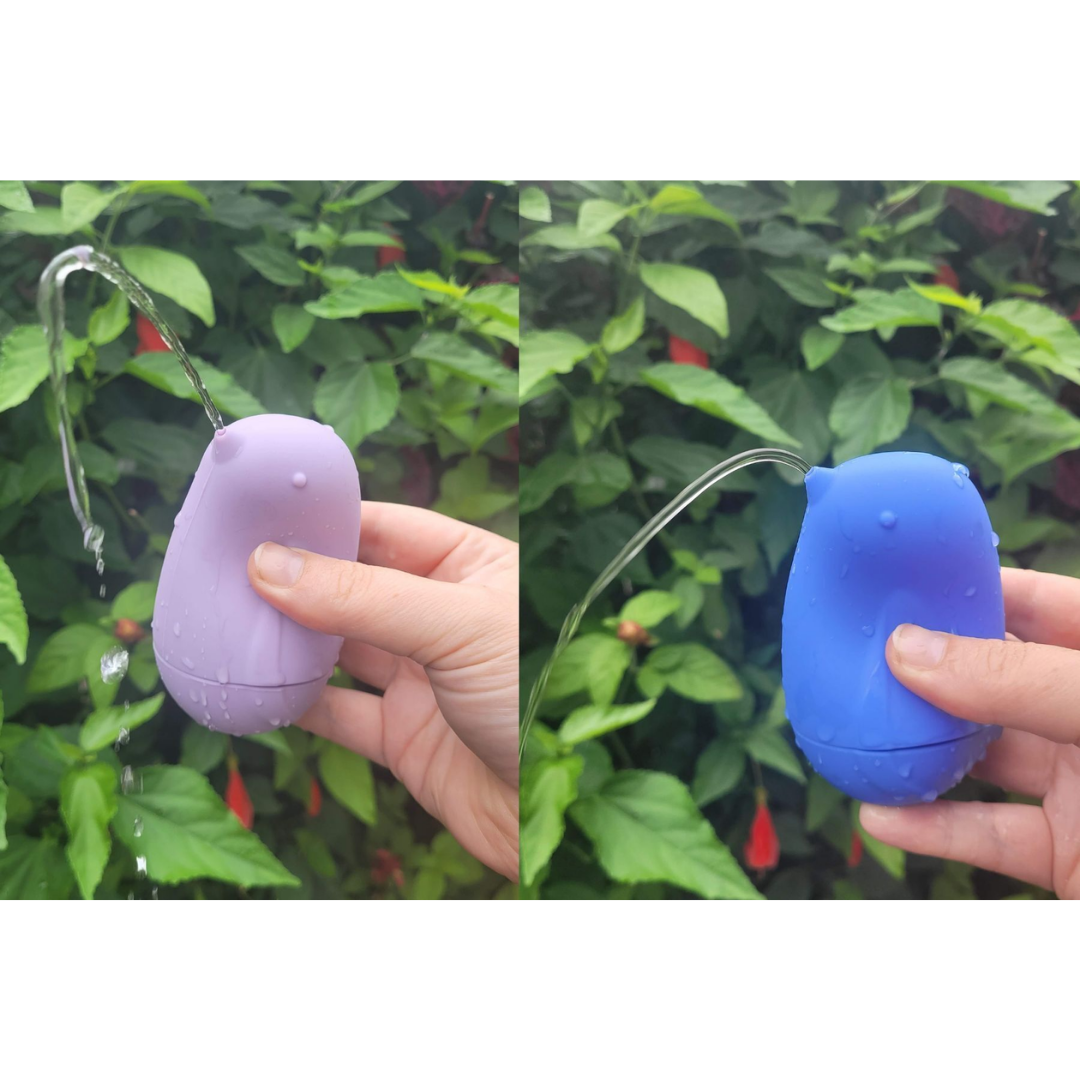 Bath Birds 2pc Silicone Pouring Set - Purple