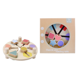 Wooden Shape & Colour Match Table