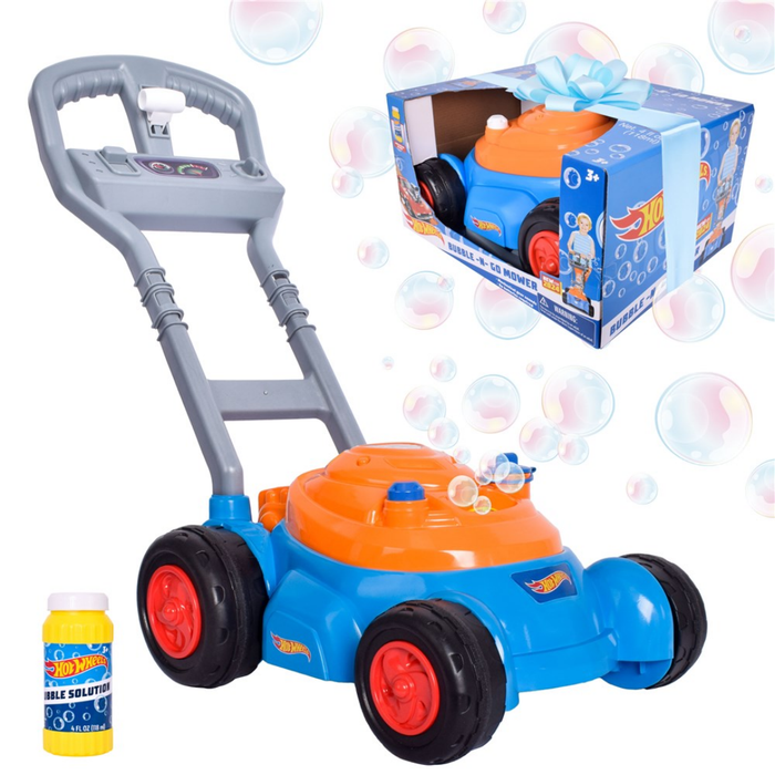 Hot Wheels Bubble N Go Mower Combo