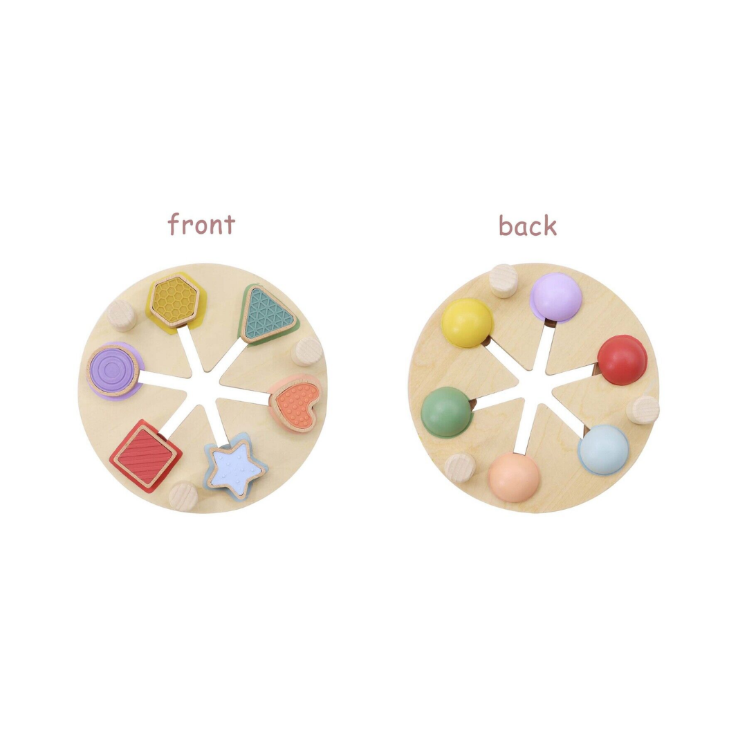 Wooden Shape & Colour Match Table