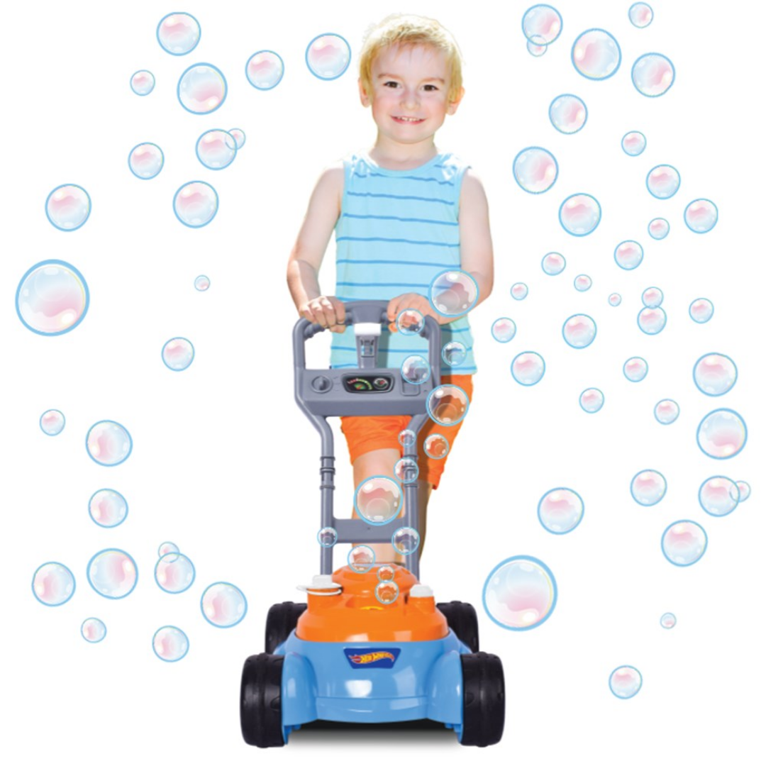 Hot Wheels Bubble N Go Mower Combo