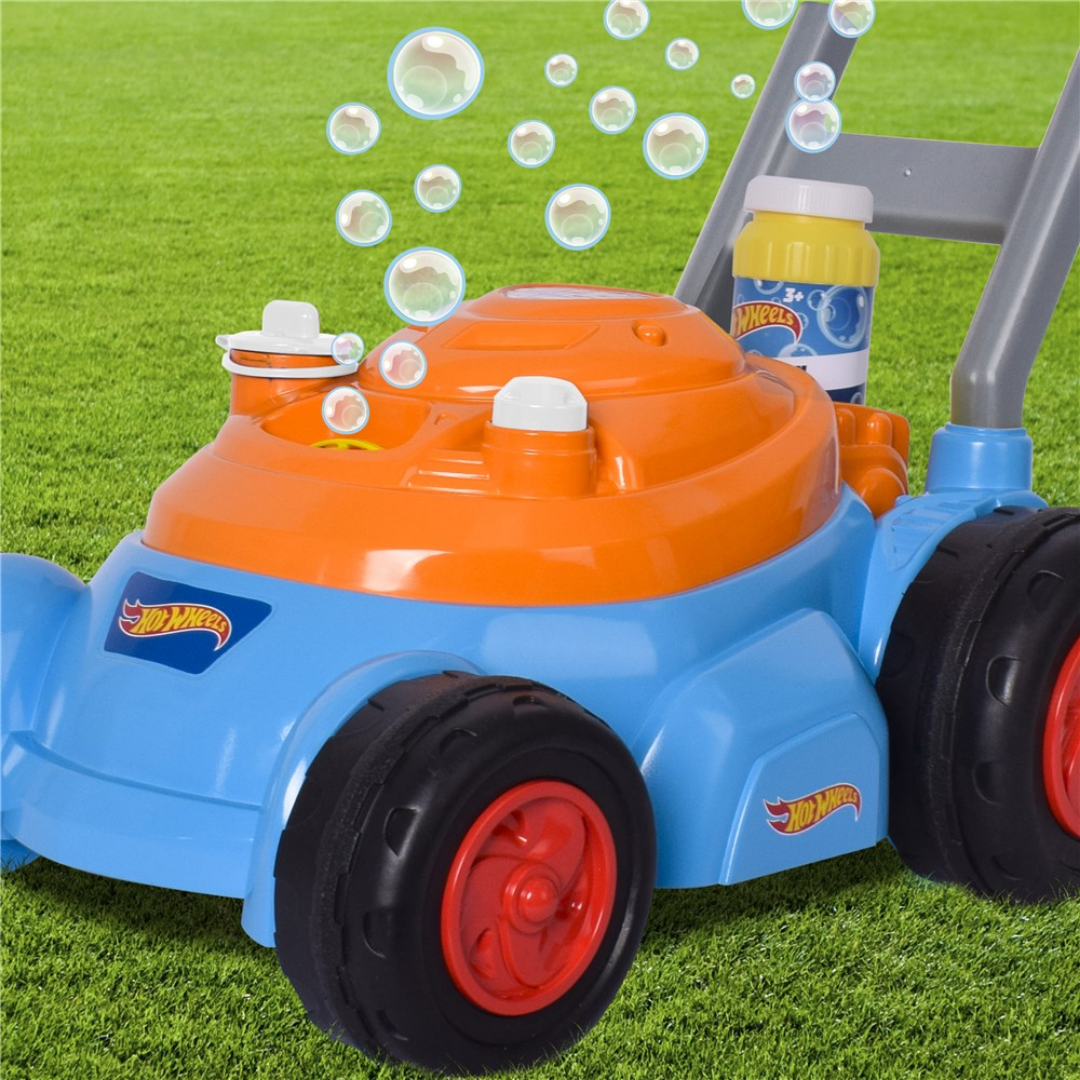 Hot Wheels Bubble N Go Mower Combo