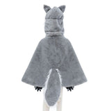Woodland Storybook Wolf Cape Size 4-6