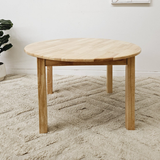Round Table 90cm – Rubber Wood
