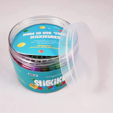 Stickikubes - Neon Brights Tub - 125pc