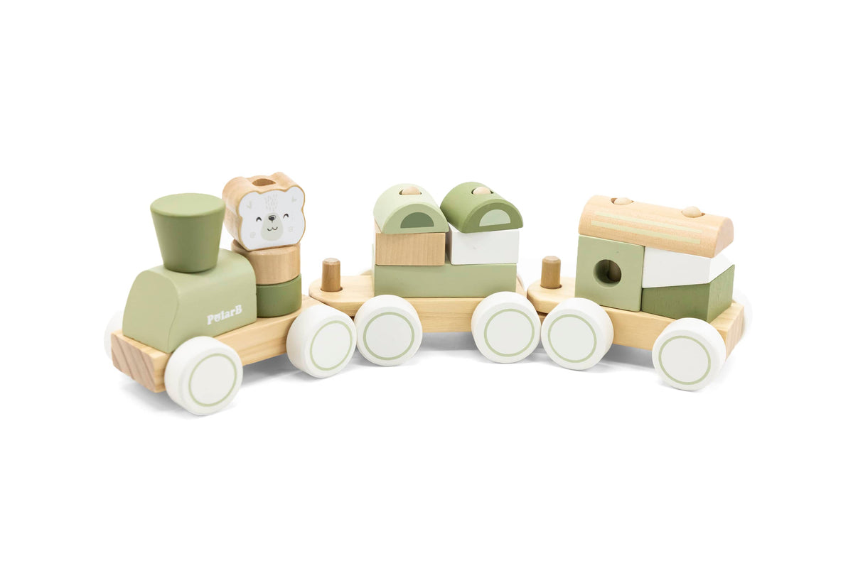 Stacking Train - Green