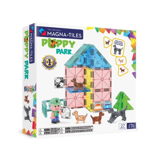 MAGNA-TILES®  Puppy Park - 27 Piece