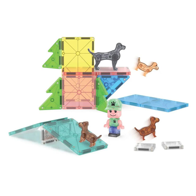 MAGNA-TILES®  Puppy Park - 27 Piece