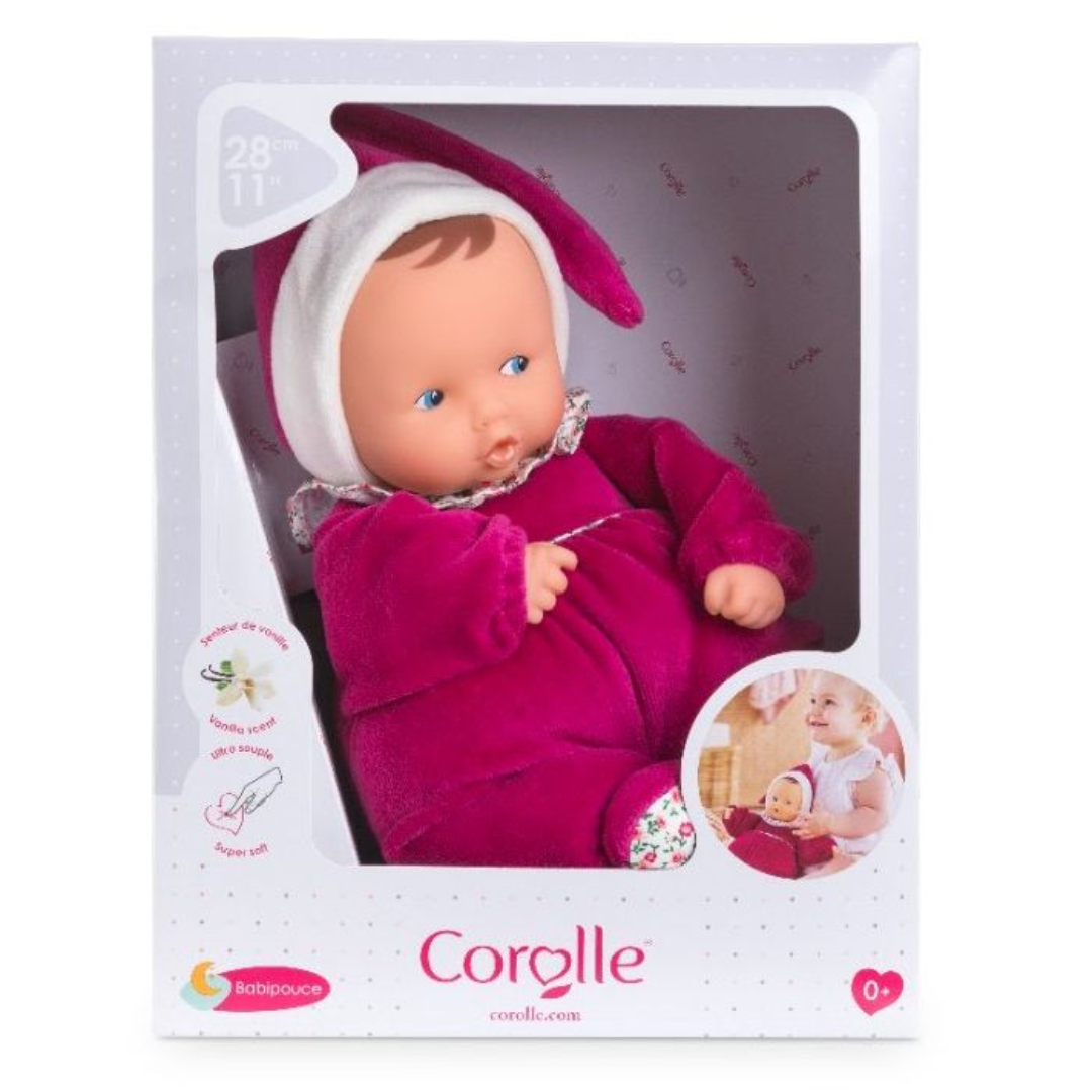 Corolle Babipouce Pink Grenadine soft-bodied doll