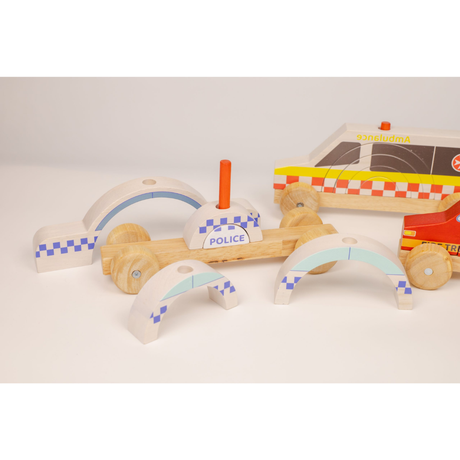 2 in 1 Police Car Stacker