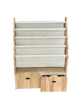 4 Tier Bookshelf & Drawers - Pre Order Early August