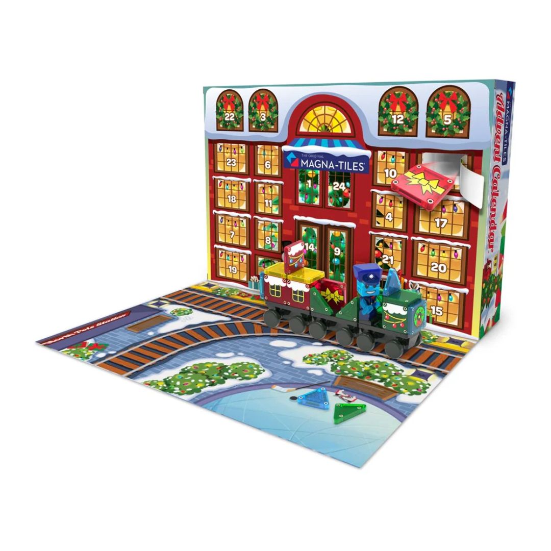 MAGNA-TILES®  microMAGS - Advent Calendar - 34 Piece Set