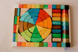 Jumbo Natural Rainbow Blocks 86 pcs.