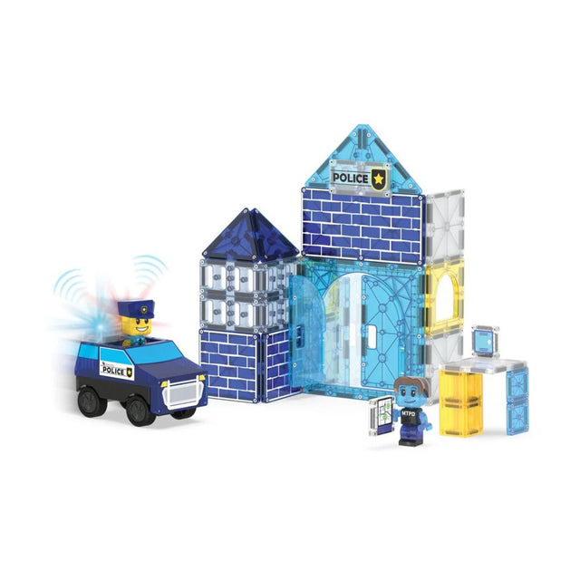 MAGNA-TILES®  Police Station - 35 Piece