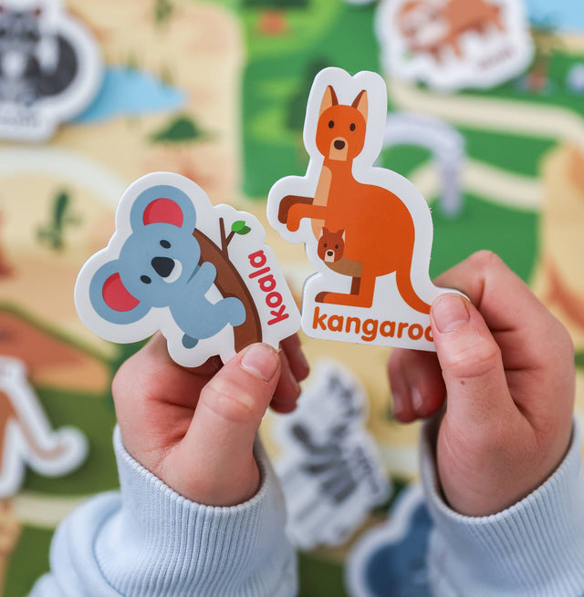 Magnetic Zoo Animals