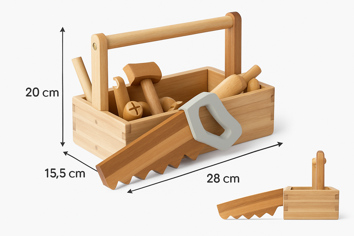 Wooden Tool Set