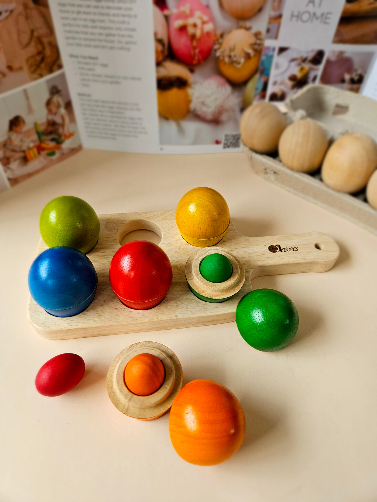 Sorting Egg Cups - Set of 6