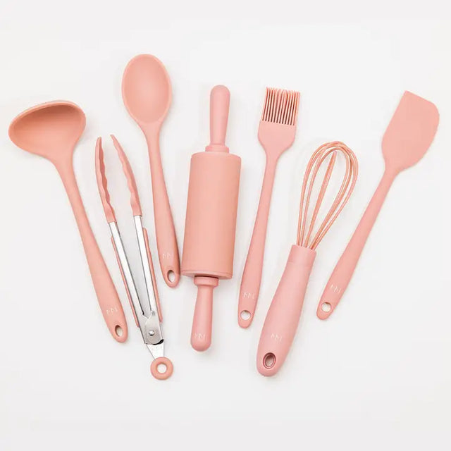 Mini Chef Kids Kitchen Set - Rose Dust