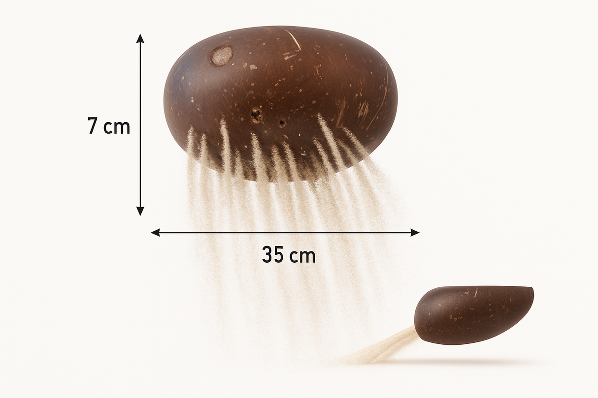 Coconut Shell Sand Scoop