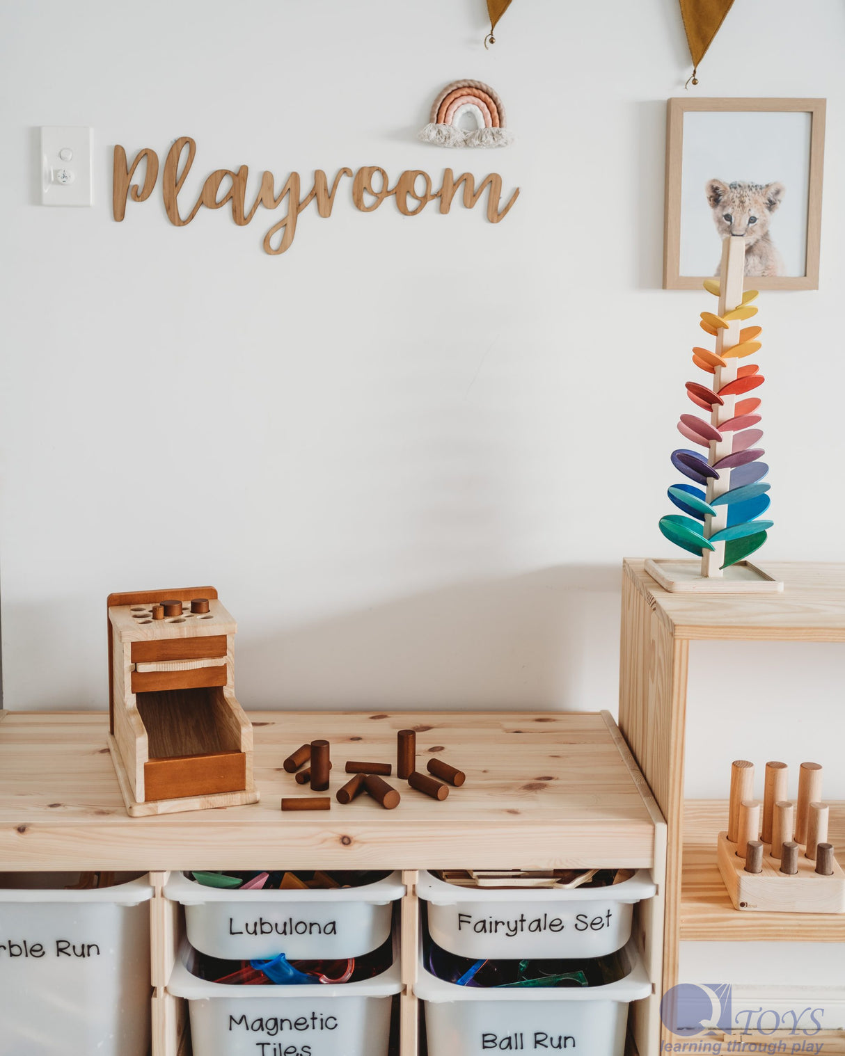 Montessori Cylinder Post Box