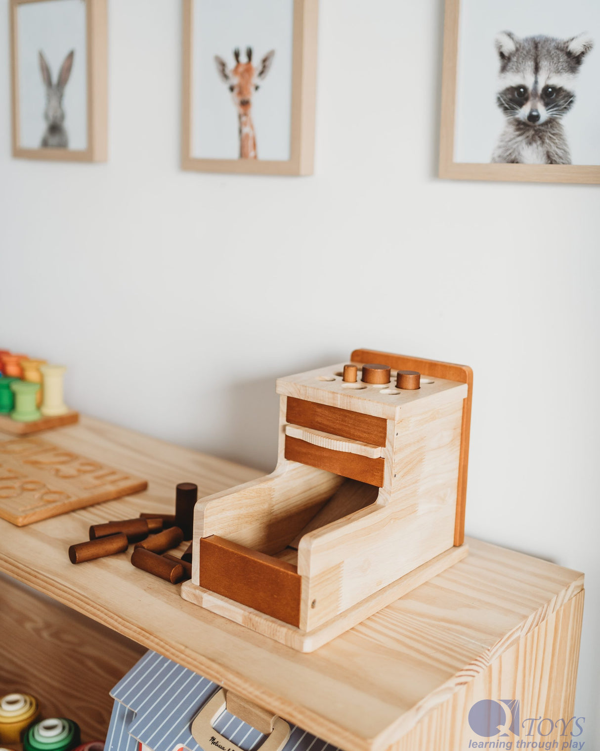 Montessori Cylinder Post Box