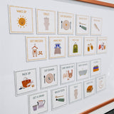 Magnetic Routine Cards – Visual Schedule for Kids