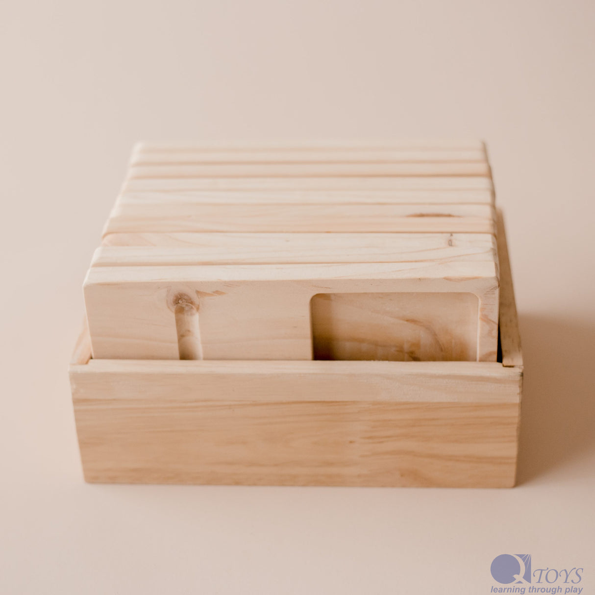 Jumbo Wooden Counting Trays