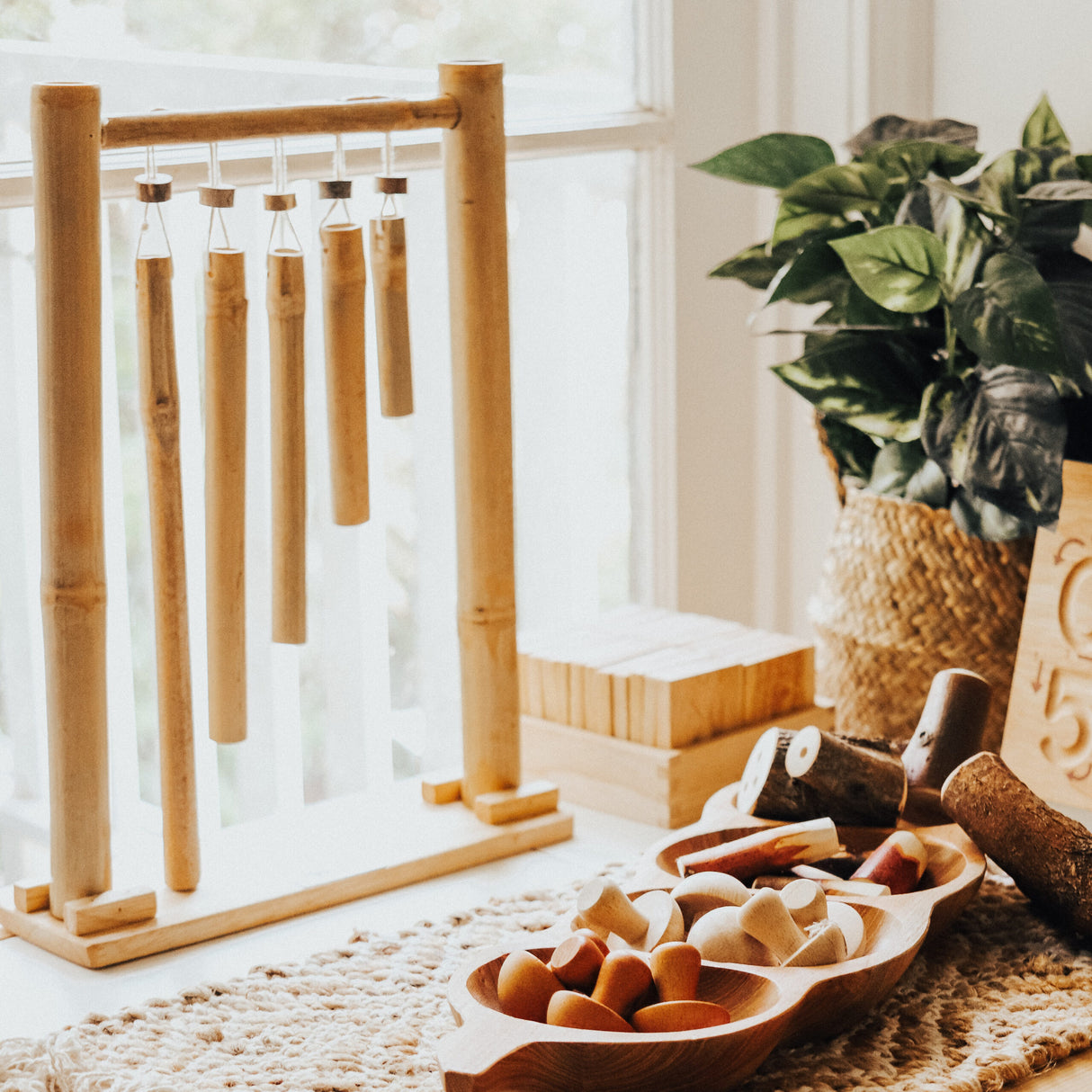Bamboo Hanging Xylophone