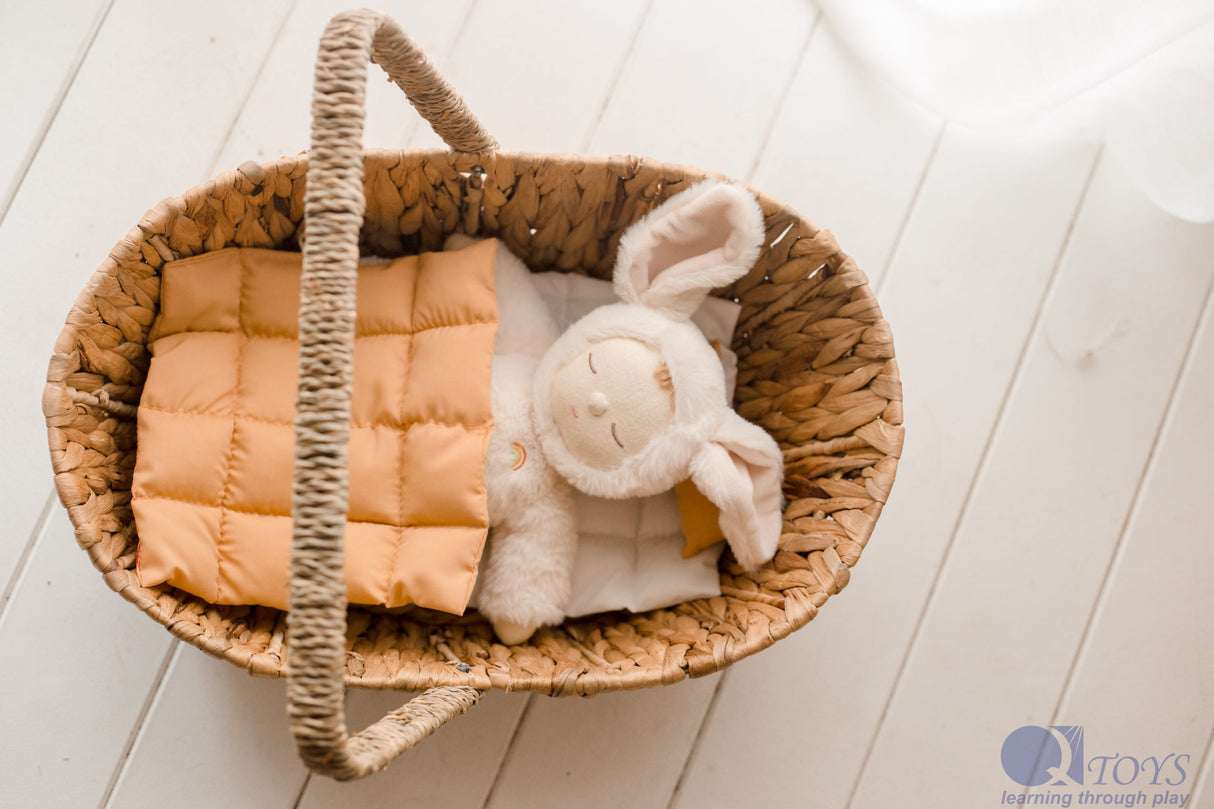 Wicker Dolls Basket