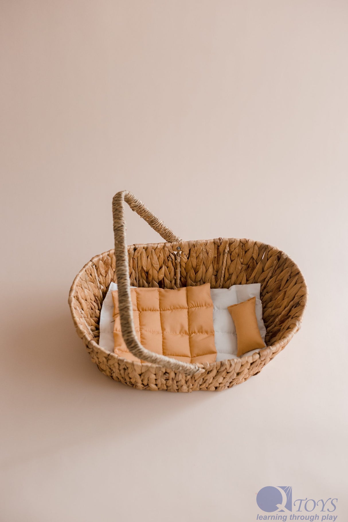 Wicker Dolls Basket