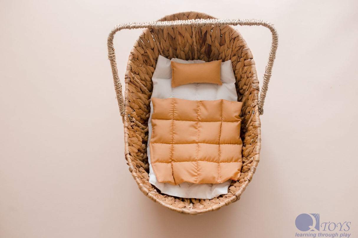 Wicker Dolls Basket