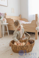 Wicker Dolls Basket