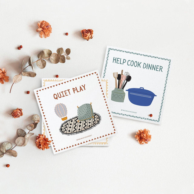 72 Daily Routine Cards - Visual Aids for Home, School & More